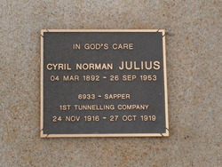 Cyril Norman “Bill” Julius 