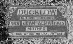 Jean Alma <I>Buchanan</I> Ducklow 