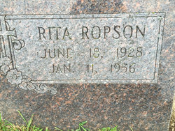 Rita <I>Vandervest</I> Ropson 