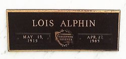 Lois <I>Altman</I> Alphin 