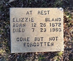 Elizabeth “Elizzie” <I>Rector</I> Bland 