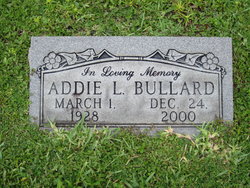 Addie L <I>Williams</I> Bullard 