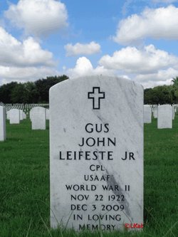 CPL John Heinrich Gustav “Gus” Leifeste Jr.