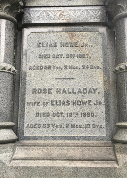 Rose <I>Halladay</I> Howe 