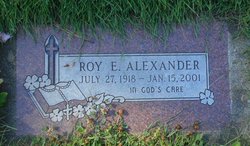 Roy Edward Alexander 