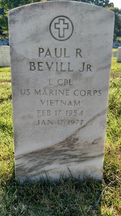 LCPL Paul Romerl Bevill Jr.