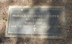 Harold Delbert Cooper 