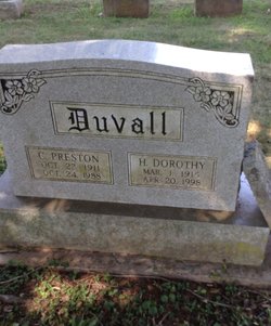 Carroll Preston Duvall 