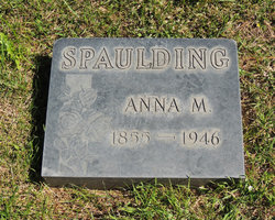 Anna M. <I>Williams</I> Spaulding 