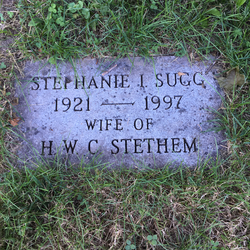 Stephanie Irene <I>Sugg</I> Stethem 