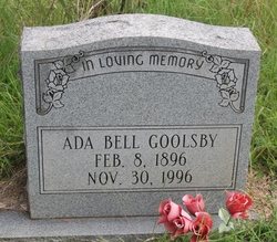 Ada <I>Bell</I> Goolsby 