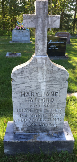 Mary Jane <I>Hafford</I> Pelletier 