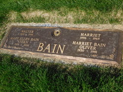 Harriet <I>Bain</I> Oliver 