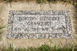 Dorothy <I>Schneider</I> Granquist 