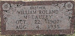 William Roland McCauley 