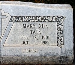 Mary Sue <I>Tate</I> Tate 