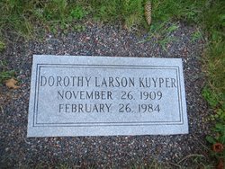 Dorothy May <I>Larson</I> Kuyper 