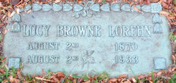 Lucy <I>Browne</I> Lorehn 