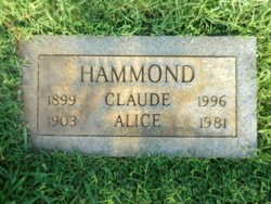 Clarence Milton “Claude” Hammond Jr.