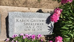 Karen Kay <I>Greenwood</I> Spiekerman 