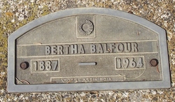 Bertha A. <I>Thompson</I> Balfour 