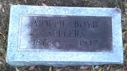 Mollie Anna <I>Boyd</I> Sellers 