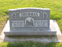 Byron McCombs Thurman 