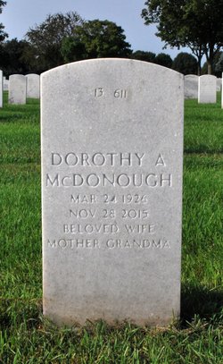 Dorothy A <I>Flanagan</I> McDonough 