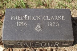 Frederick Clarke Balfour 