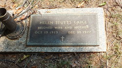 Helen Louise <I>Stutts</I> Grice 