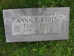 Anna E <I>Andrews</I> Earls 