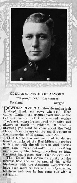 LCDR Clifford Madison Alvord 