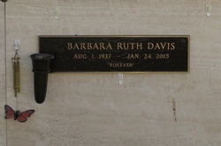 Barbara Ruth “Bobbi” <I>Hammons</I> Davis 