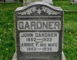 Anna Florence “Annie” <I>Coble</I> Gardner 