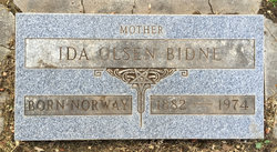 Ida <I>Olsen</I> Bidne 