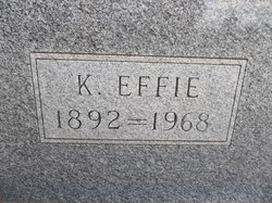 Katie Effie <I>Hill</I> Denton 