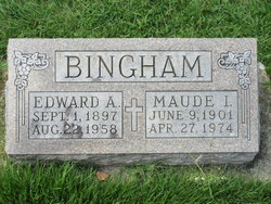 Maude Irene <I>Collard</I> Bingham 