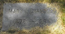 Mary I. <I>Chapman</I> Chandler 