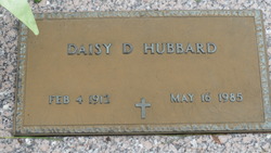 Daisy D Hubbard 