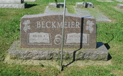 Hilda F. <I>Bergmann</I> Beckmeier 