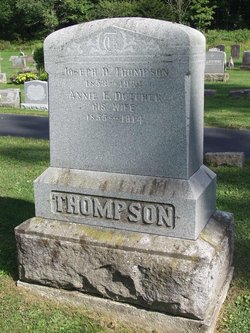 Annie E. <I>Dutcher</I> Thompson 