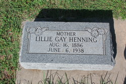 Lillie Gay <I>Kennedy</I> Henning 