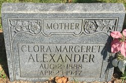 Clora Margaret <I>Thomas</I> Alexander 