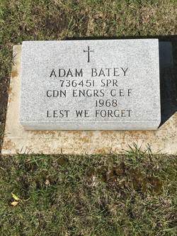 Sapper Adam Batey 