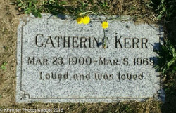 Catherine Cantley Beatrice Struthers <I>Souter</I> Kerr 