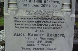 Alice Harriet Ackroyd 