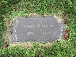Gladys E Martin 