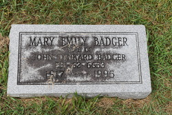 Mary Emily <I>Dunton</I> Badger 