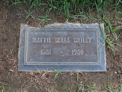 Mattie Belle <I>Shore</I> Briley 