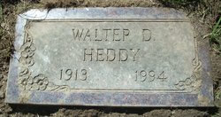 Walter Dean Heddy 